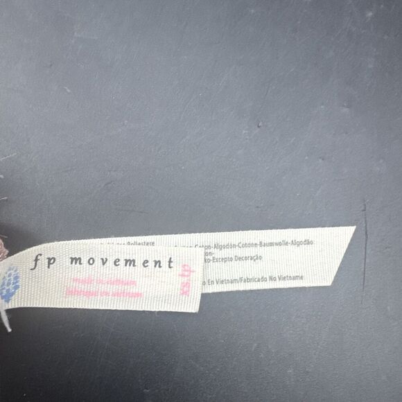 FP Movement Free People PINK Twist Front Short Sleeve T-shirt Sz XS - Picture 6 of 10